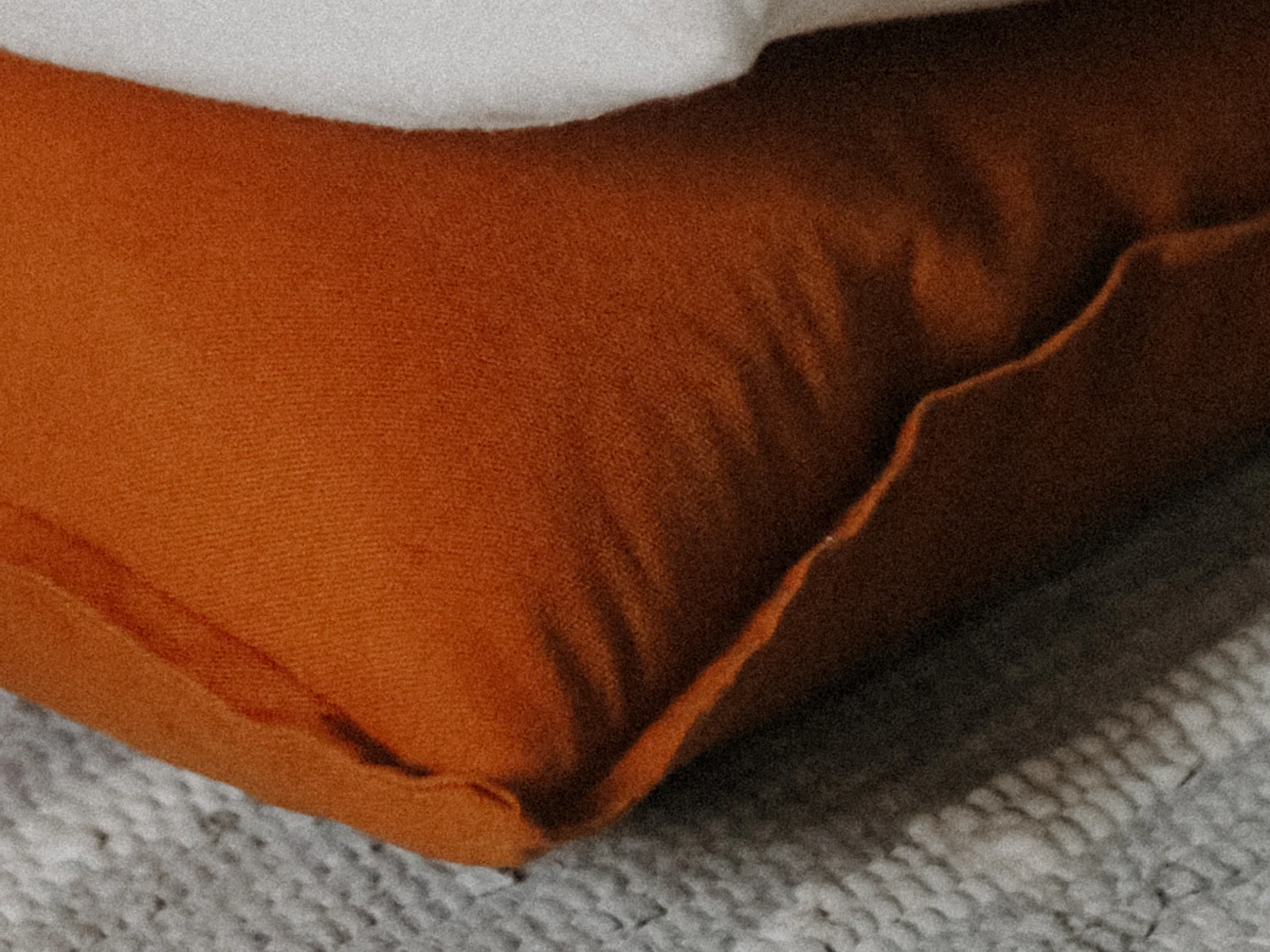 Detail of the Linen cushion